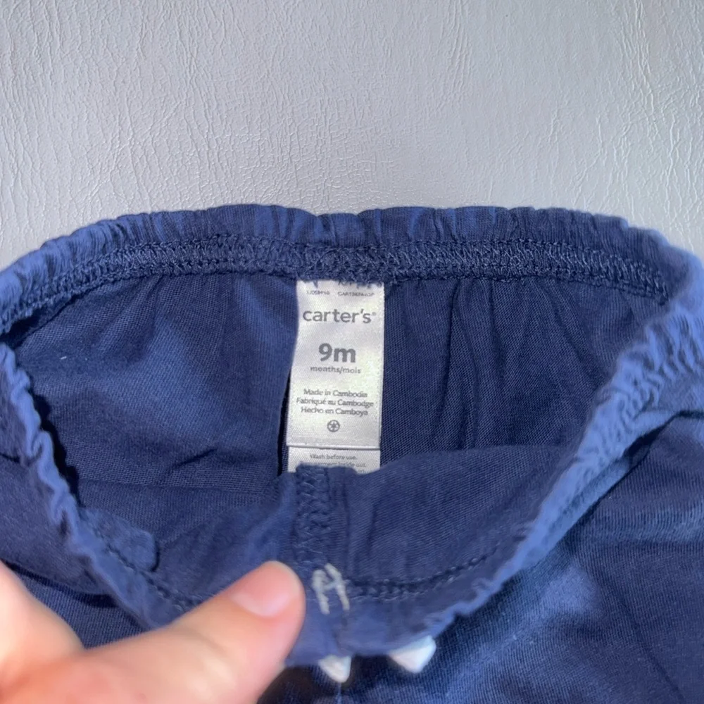 Carter's Navy Blue‎ Kids Shorts